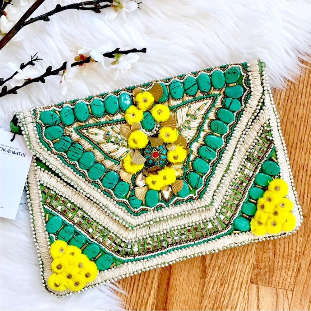 Antik Batik Cuzco Embroidered Convertible Clutch - Picture 2 of 8